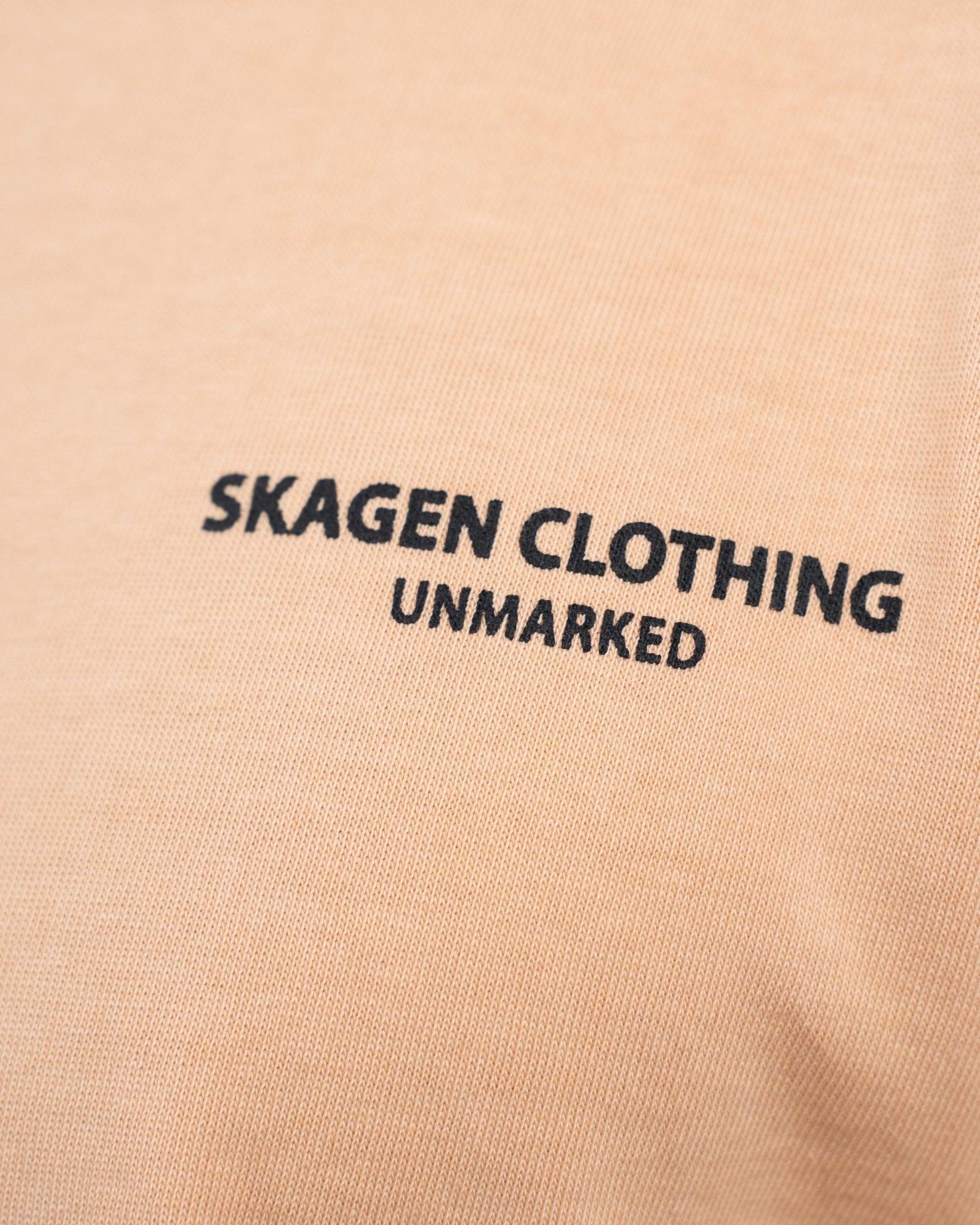 UNMARKED T-shirt Peach | Skagen - clothing.dk